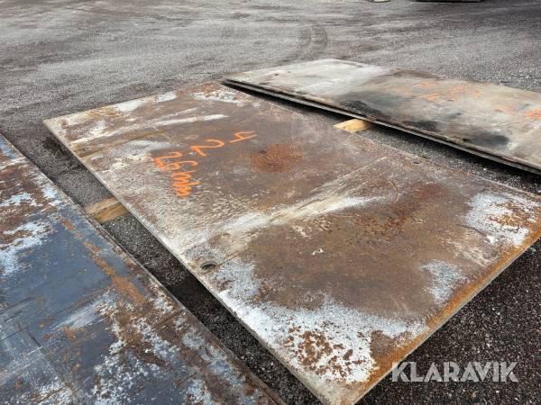 Körplåtar 2 st 4x2