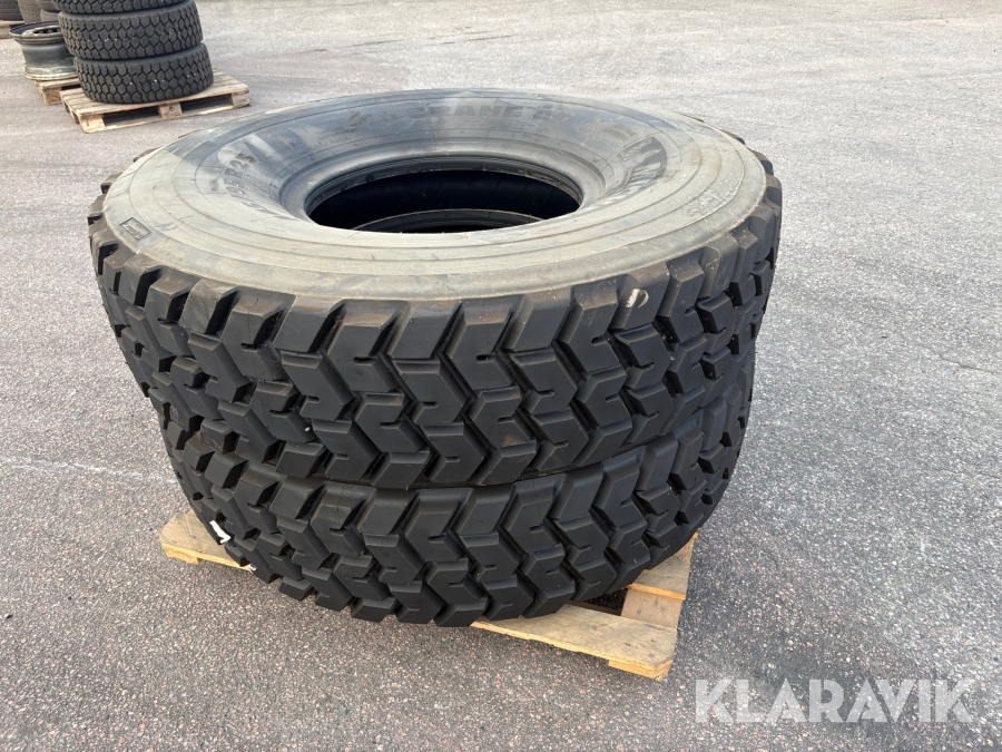 Entreprenaddäck Michelin Stomme regummerade 445/95R25 2st