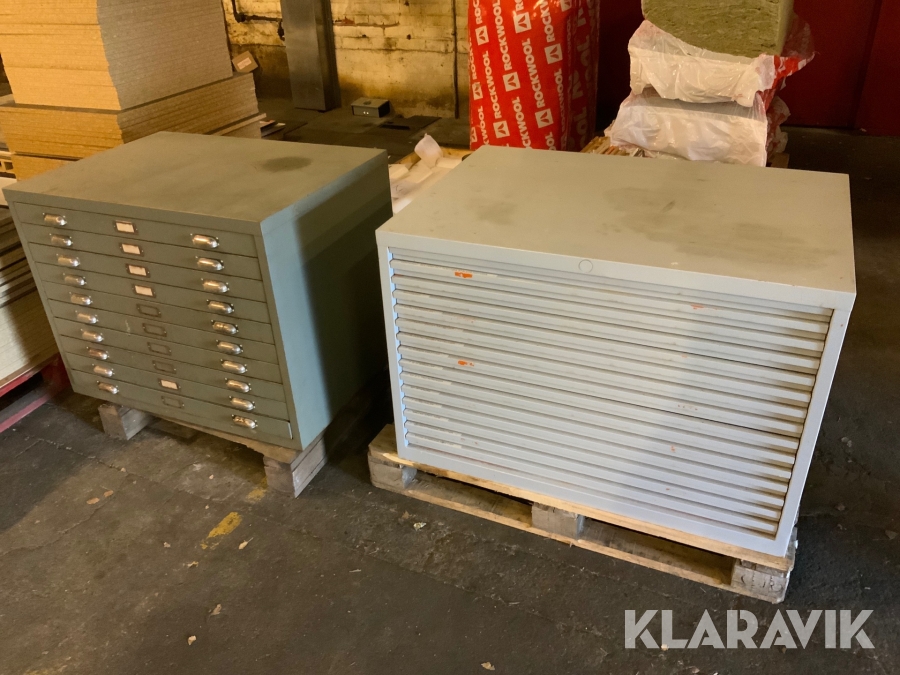 Ritningsskåp / kartskåp