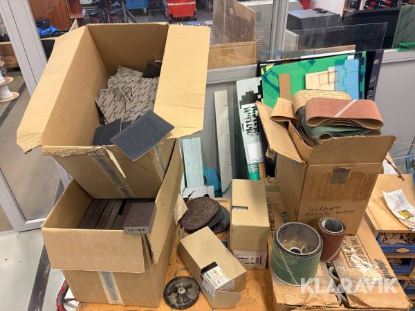 Slippapper & slipklossar