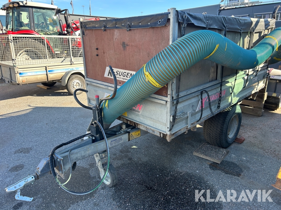 Lövsugarvagn K-vagnen 1600 HT3