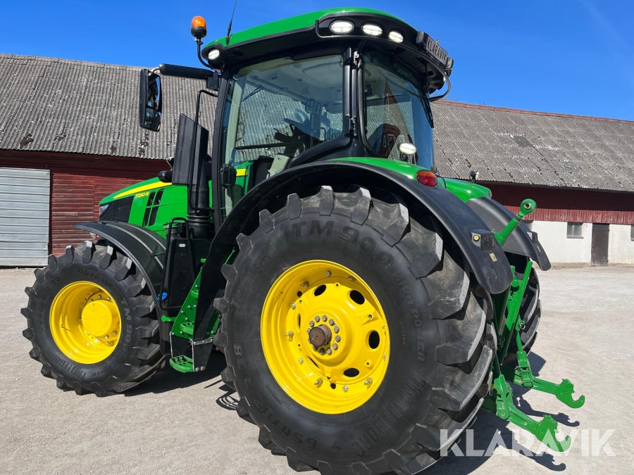 Traktor John Deere 7250R, Gotland, Klaravik auktioner