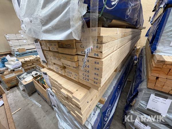 Träreglar Karl Hedin 5400x220 50st