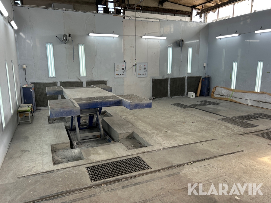 Preppstation inkl 2 billyftar, utsug & belysning