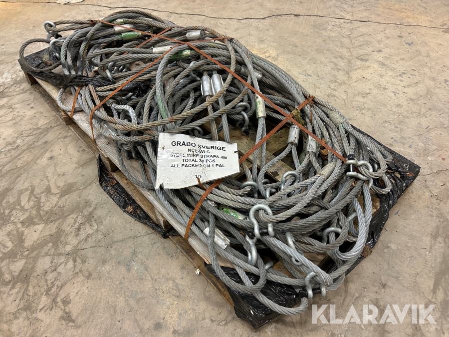 Stålvajrar 30 st