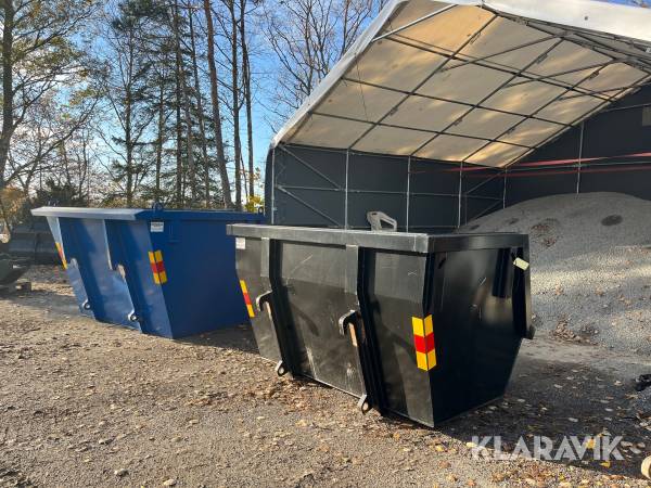 Sopcontainrar Cargo Mecan 2 st