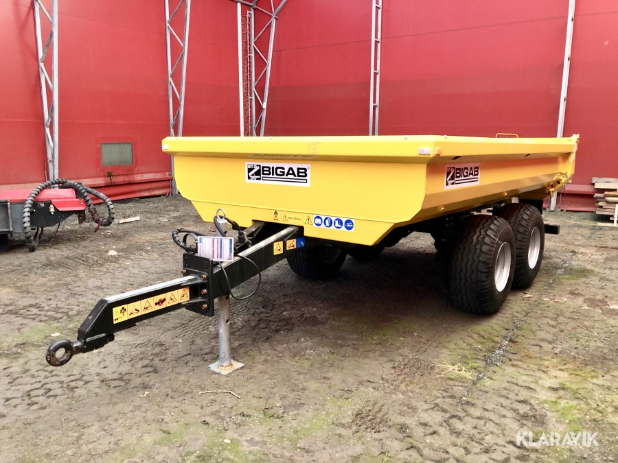 Tippvagn Bigab BT8 Ny