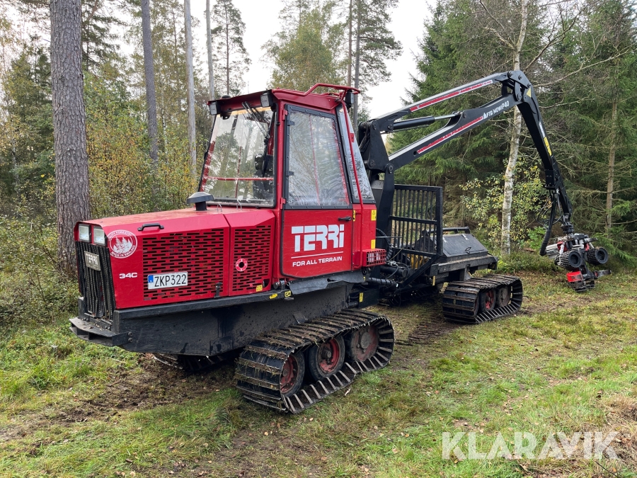 Skogsmaskin Terri 34C Combi
