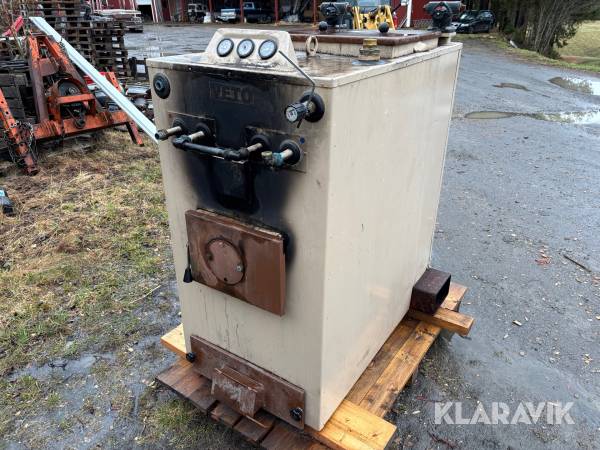 Värmepanna Veto 60K och Ackumulatortankar Cetetherm Cetecell 1000 x 2st