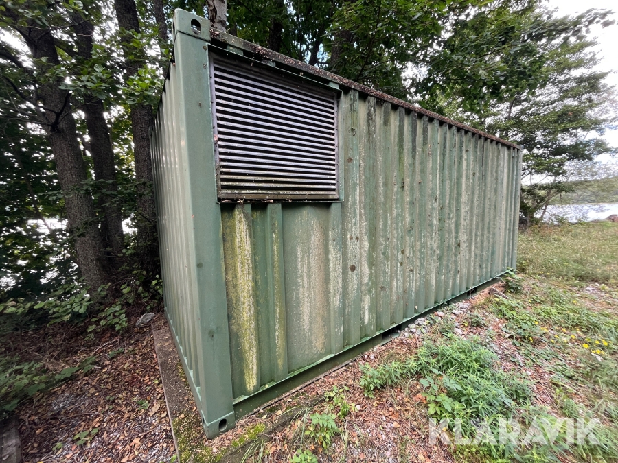 Container med kompressor Atlas Copco 