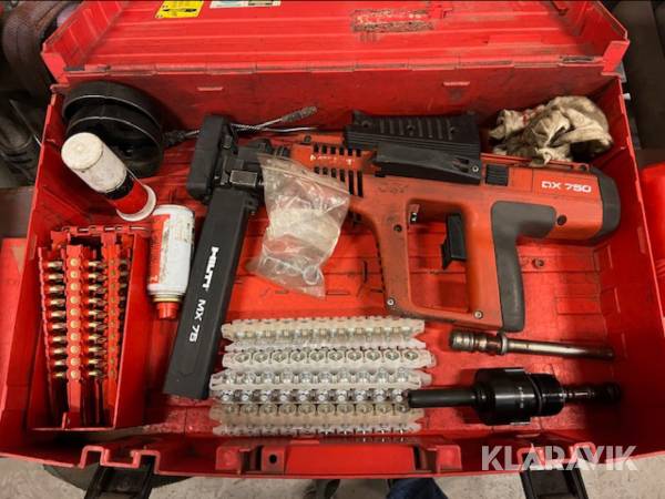 Spik/ bultpistol Hilti DX76+bultstyrning X-76-F-10