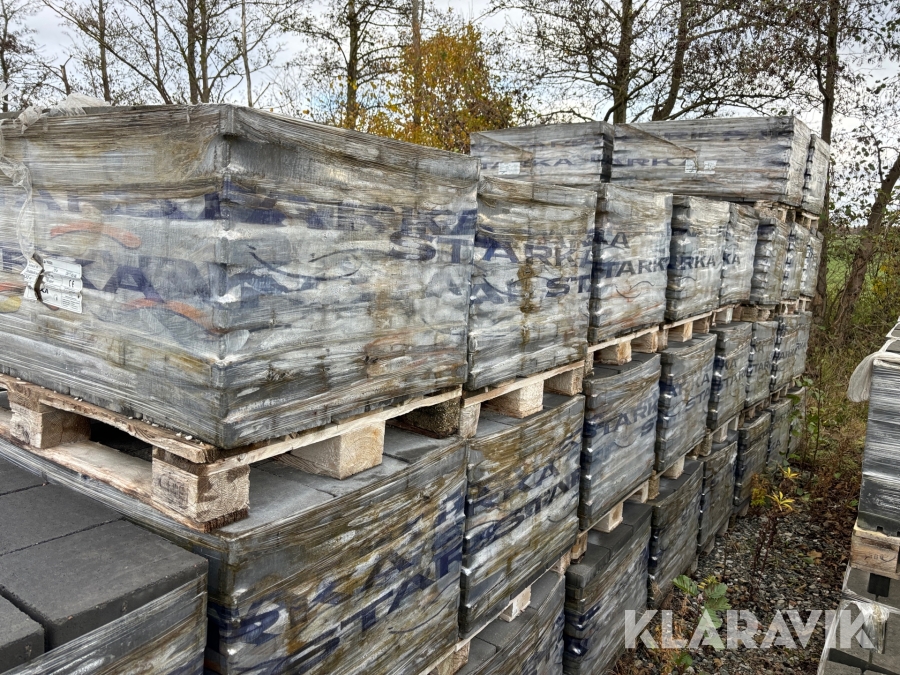 Betongsten Starka Bya helsten 250x250x50 mm 10 pallar