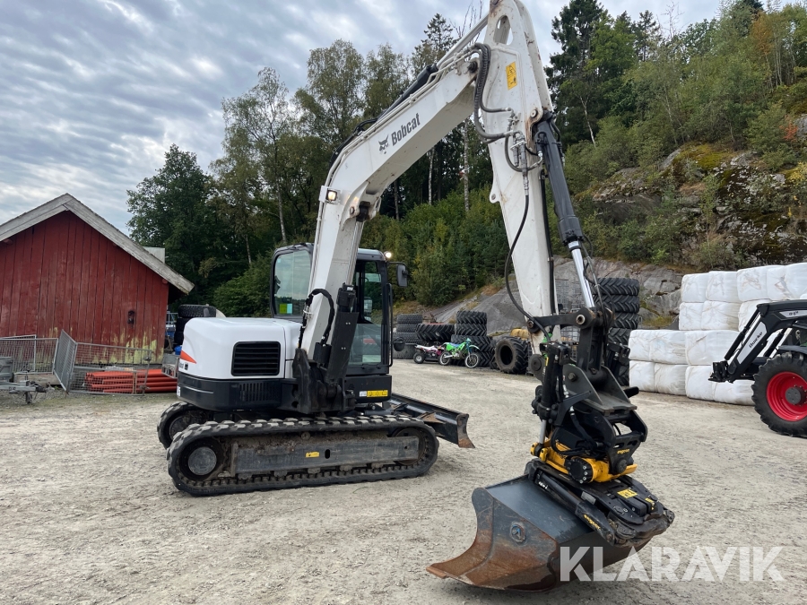 Grävmaskin Bobcat E85 Låga timmar