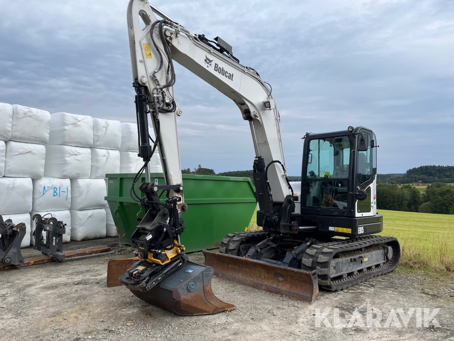 Grävmaskin Bobcat E85 Låga timmar