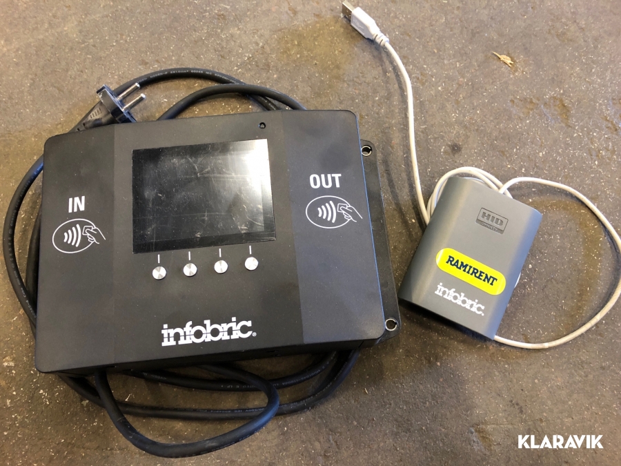 Registreringsbox ID06 Infobric  