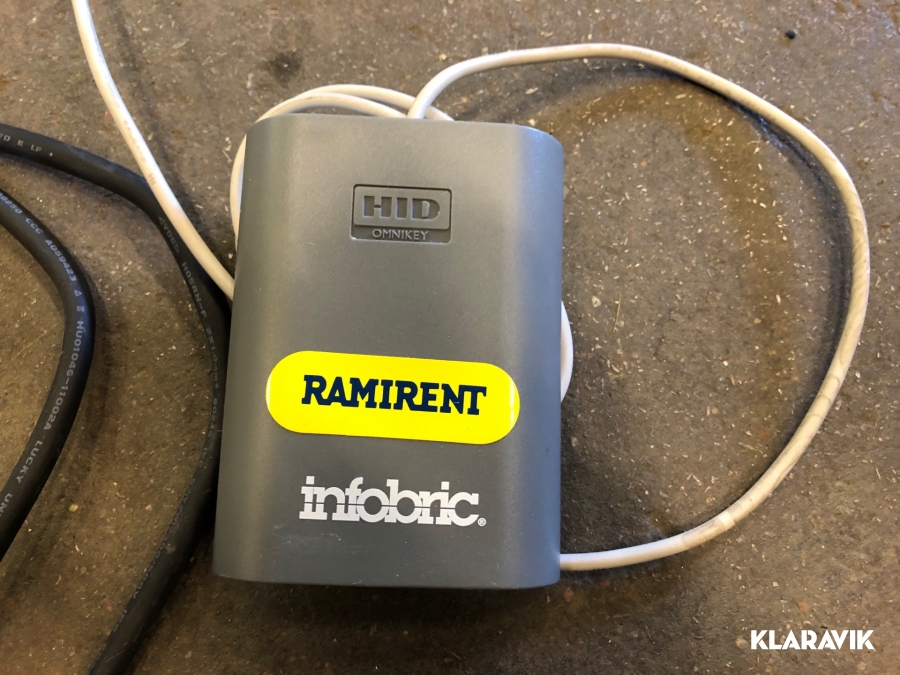 Registreringsbox ID06 Infobric  