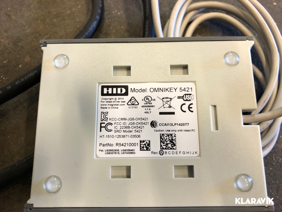 Registreringsbox ID06 Infobric  