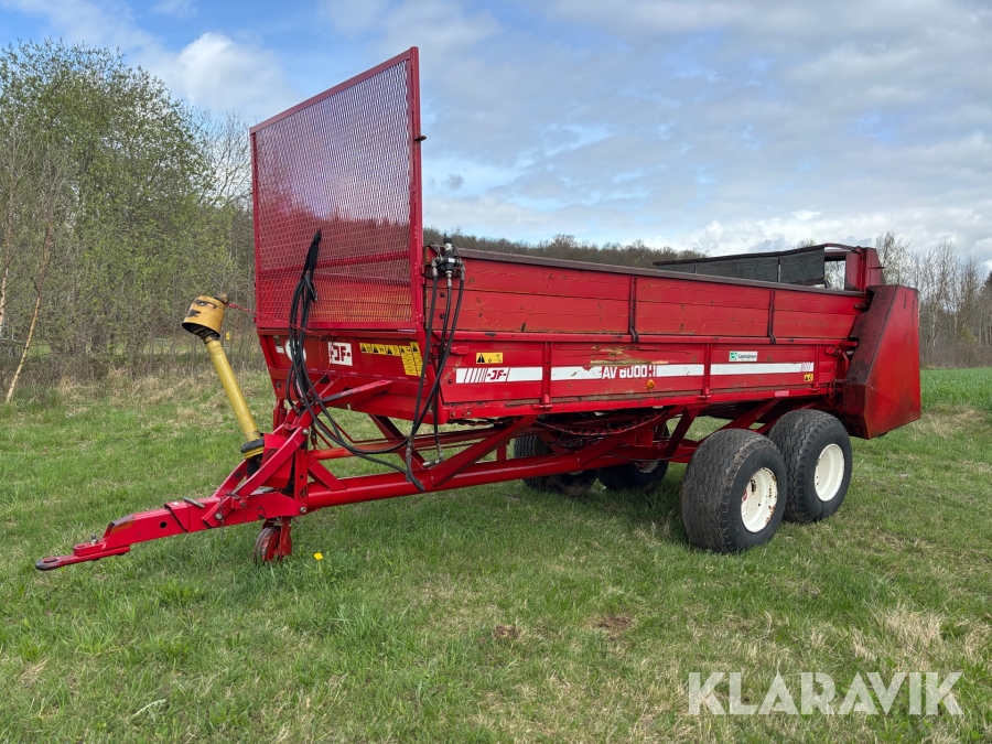 Gödselspridare JF AV 6000H