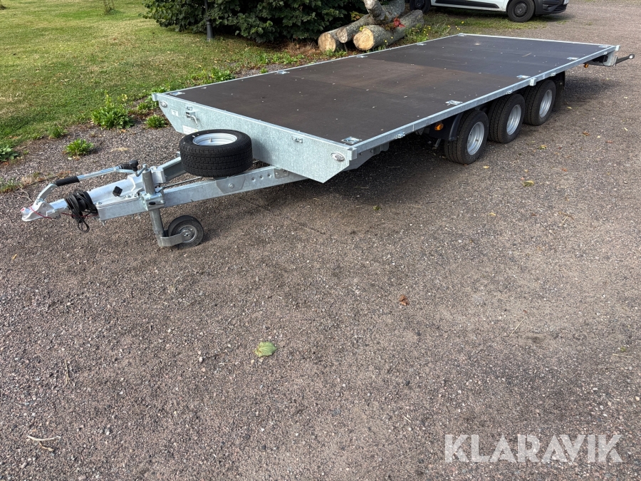 Maskinsläp Biltransportsläp Niewiadow