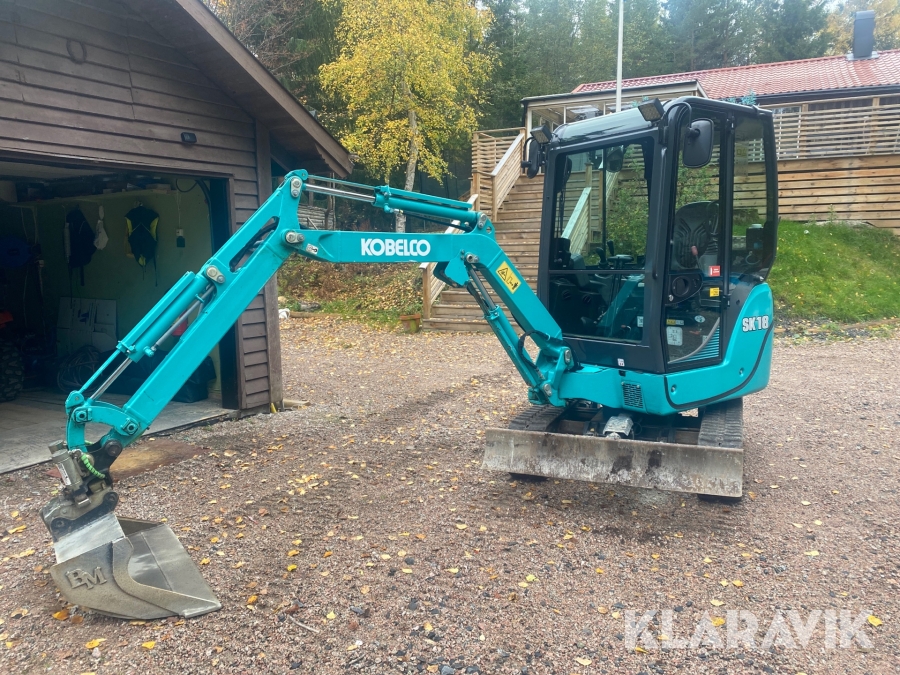 Grävmaskin Kobelco SK18