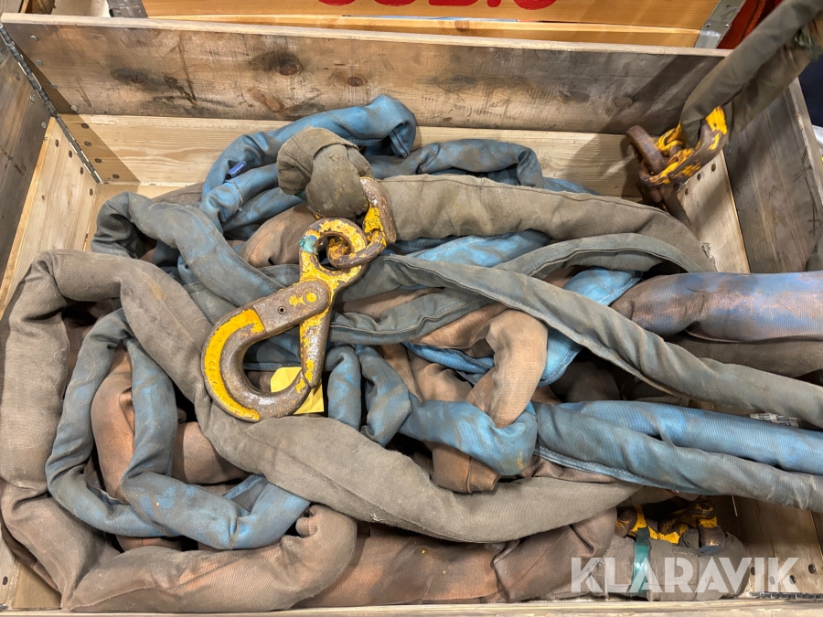 Lyftsling Certex 1st (4st sammansatta) samt 5st mindre