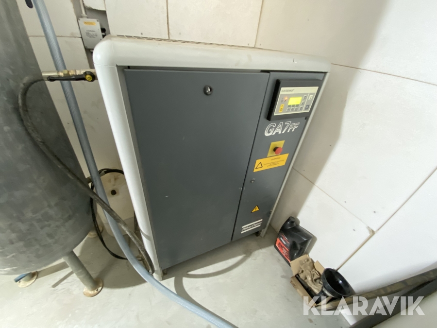 Skruvkompressor Atlas Copco GA7FF