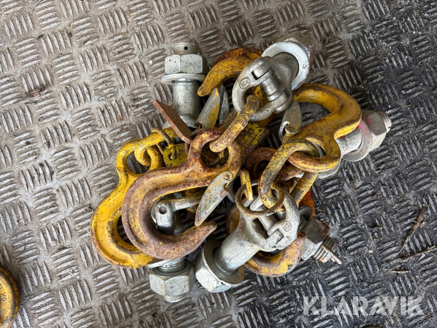 Lyftkrok med gänga 6st