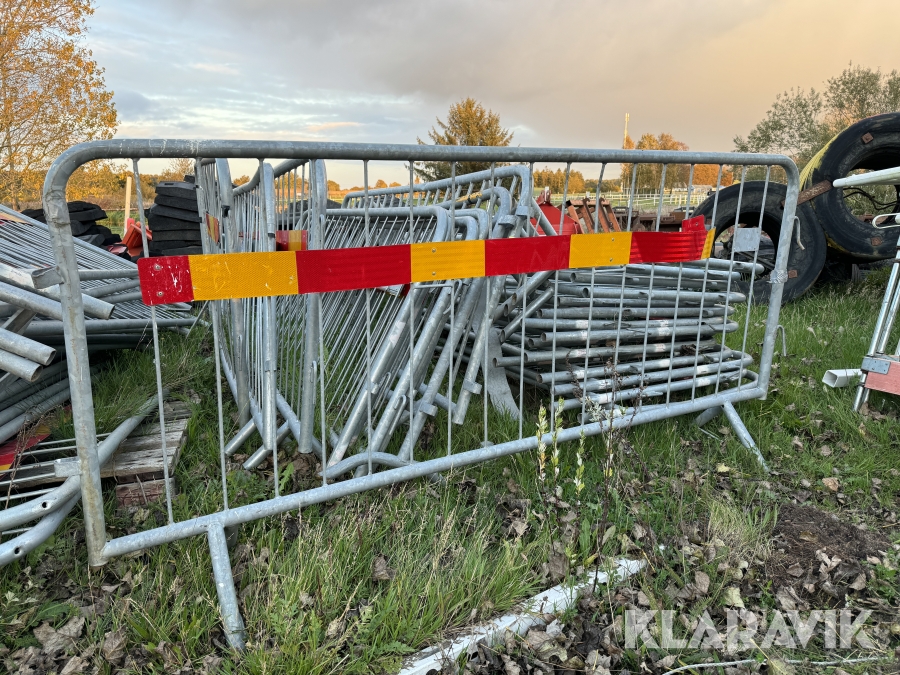 Kravallstaket / Avspärrningsstaket 135st