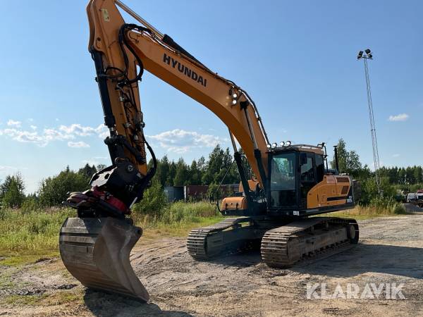 Grävmaskin Hyundai HX300 L