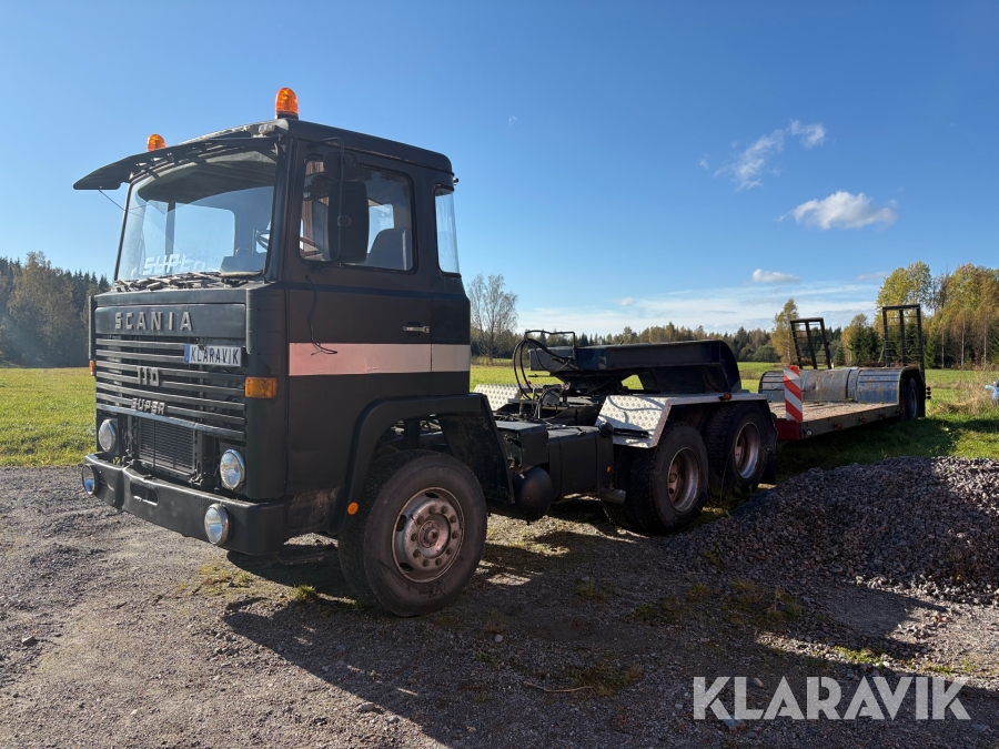 Lastbil Scania 110 Super Registrerad som A- traktor