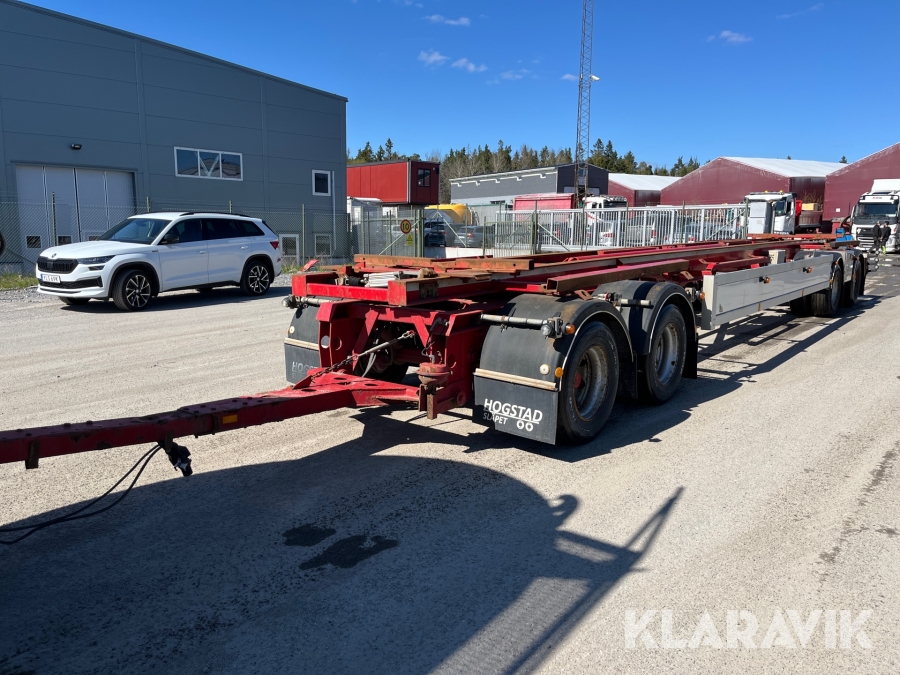 Kombisläp för lastväxlare och liftdumper Hogstad, Huddinge,