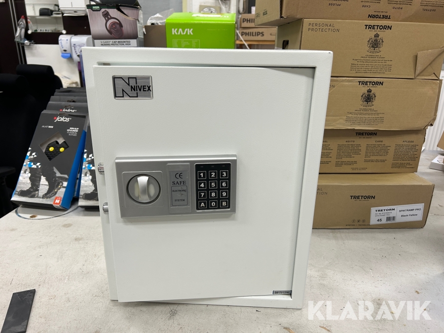 Säkerhetsskåp Nivex med kod