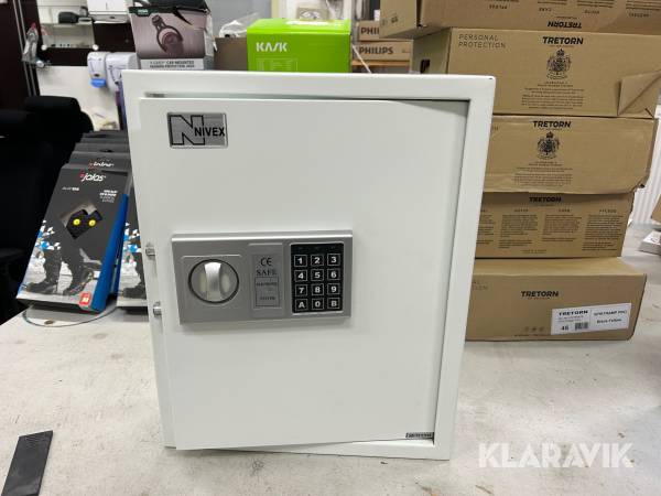 Säkerhetsskåp Nivex med kod