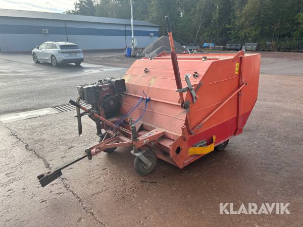 Lövuppsamlare Wiedermann RK 120 Z