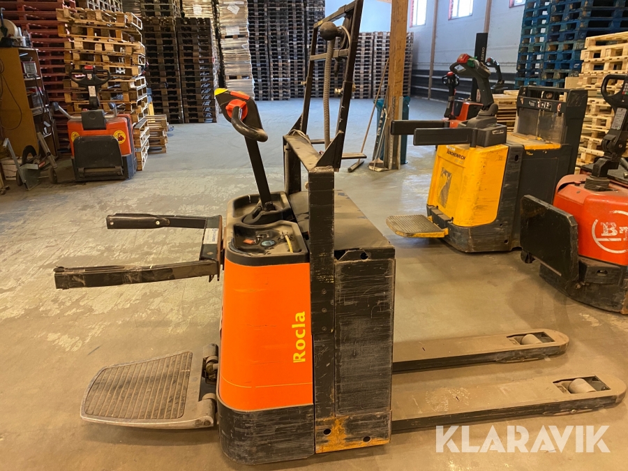 Pallyft Rocla TP-20 med åkplatta