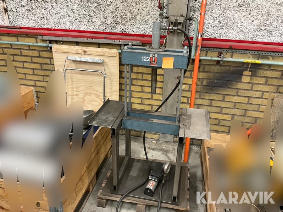 Luftdriven press I-pak