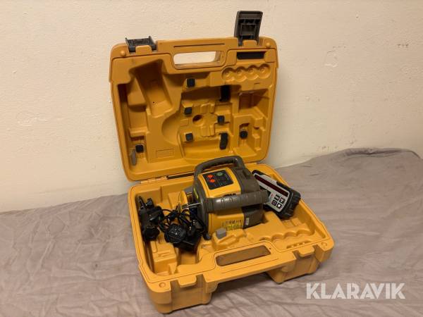 Planlaser Topcon RL-H5A inkl mottagare och laddare