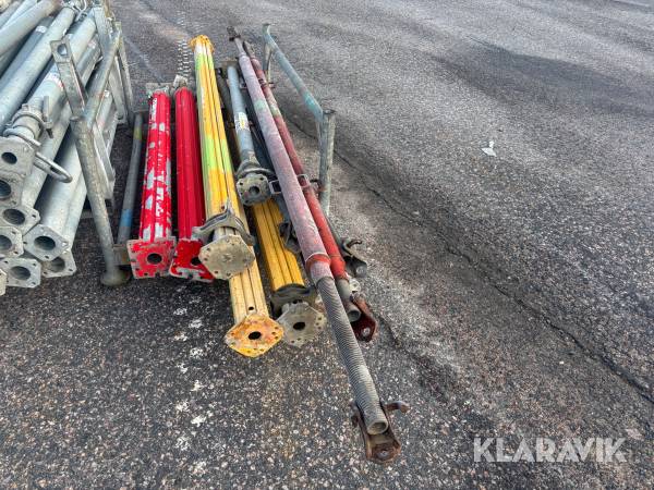 Stämp 7st + 4st väggstöd