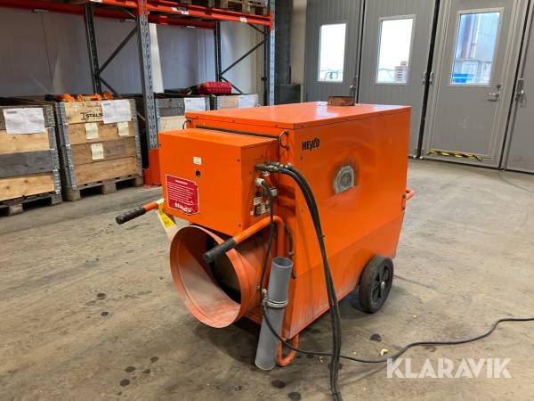 Luftvärmare värmeväxlare olja 50 kw Heylo K50