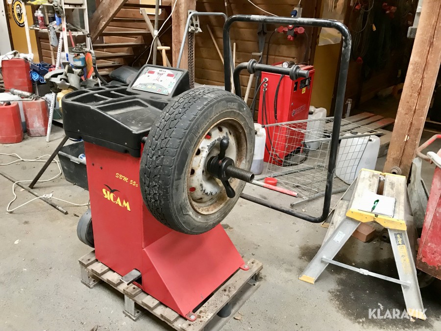 Däckmaskin / Balanseringsmaskin