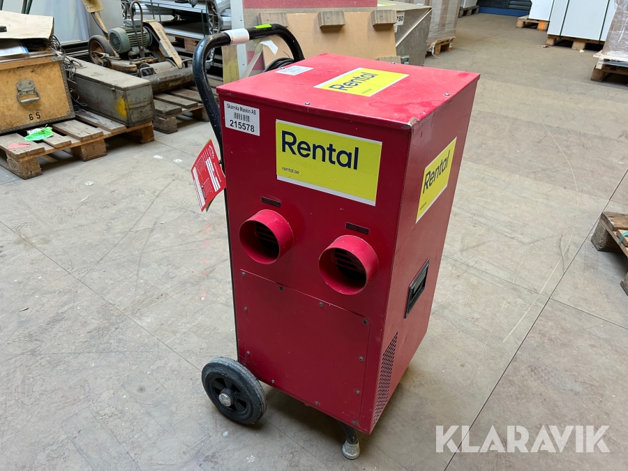 Sorptionsavfuktare Corroventa CTR LKV  1000XT med luftkyld kondensor