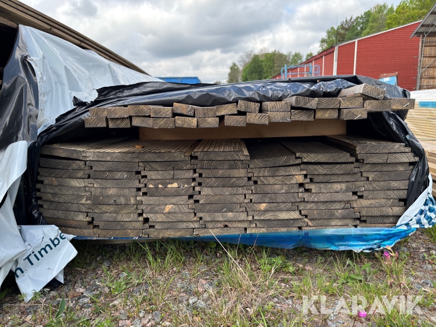 Spårpanel och panelläkt 93st