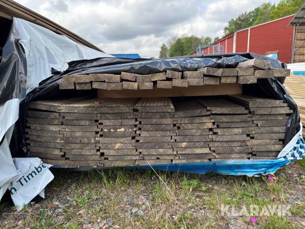 Spårpanel och panelläkt 93st