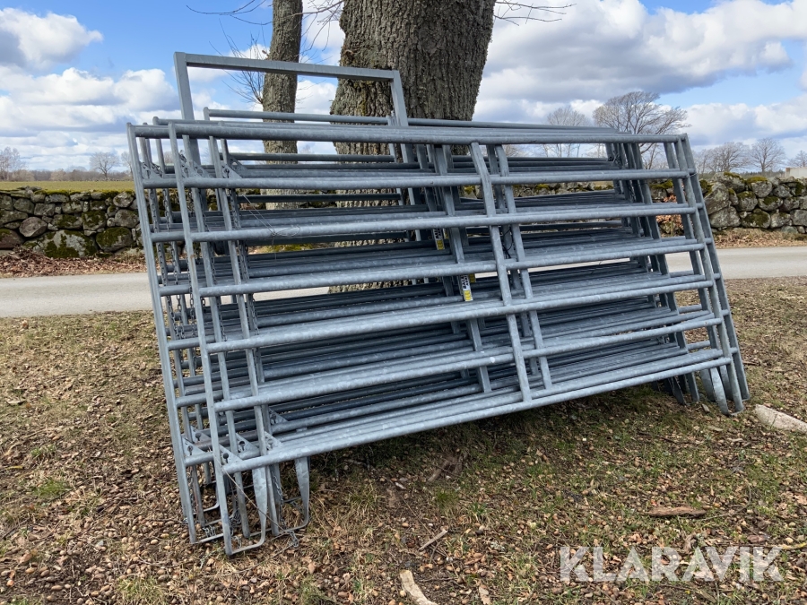Fånggrindar Bala Agri 10 st med 1st gånggrind