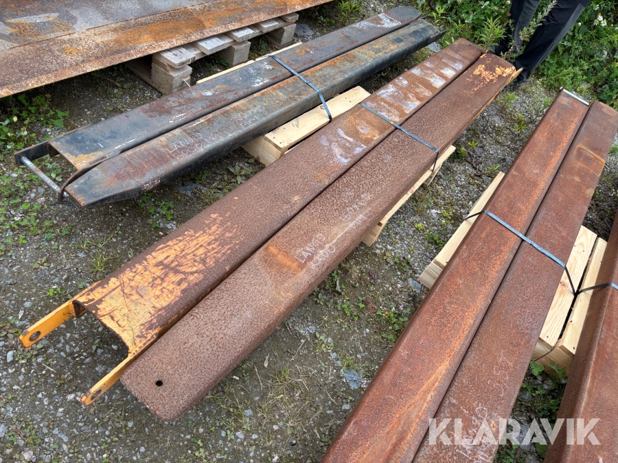 Förlängningsgafflar 1 par