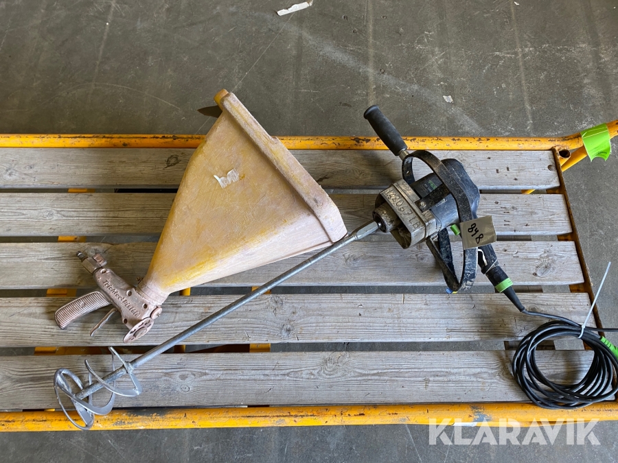 Bruksomrörare 1st och Trattpistol 1st Festool RW 1000 EQ