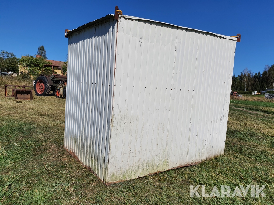 Plåtförråd Isolerat