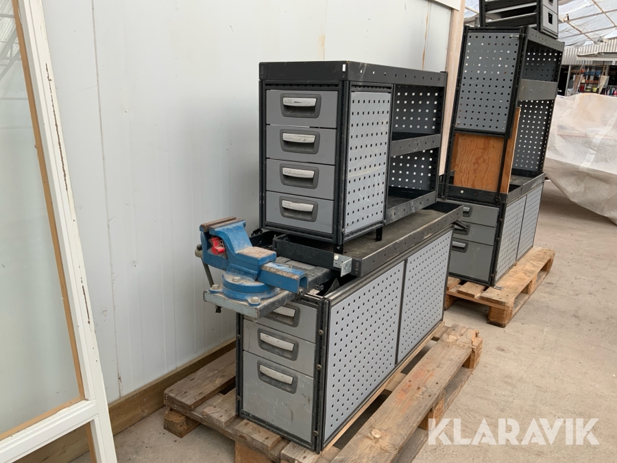 Verktygsinredning för skåpbil Modul System