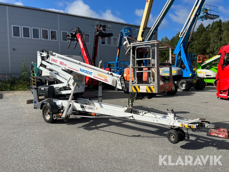 Släpvagnslift Dino 180 XTB