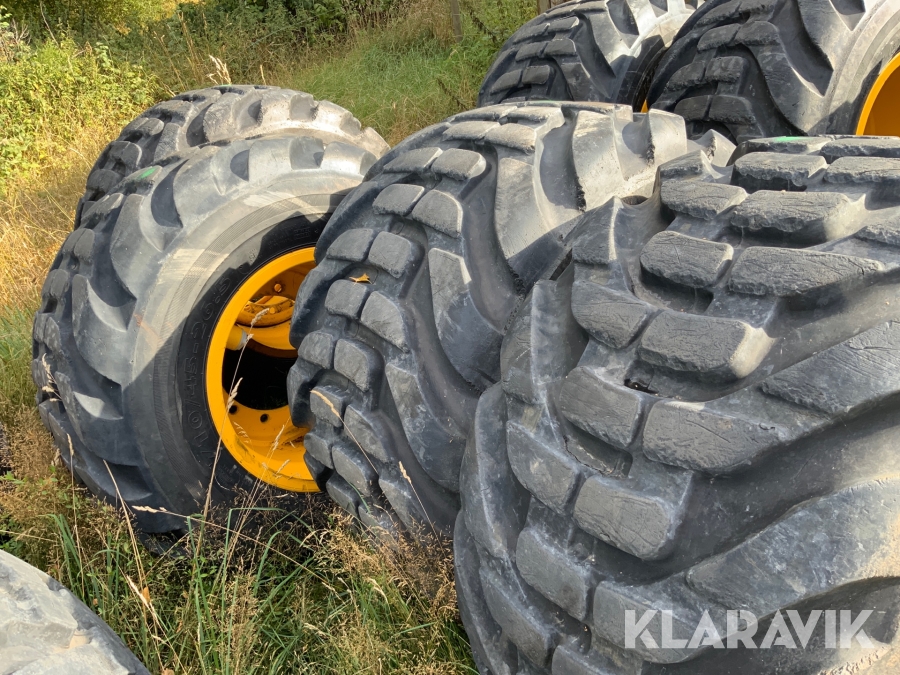 Skogsmaskinsdäck Nokian Forest king F2 4st med fälg